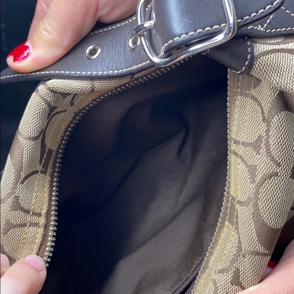 Coach bag.
